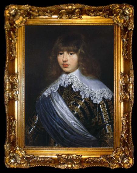 framed  Justus Suttermans Portrait prince Cristiano, ta009-2